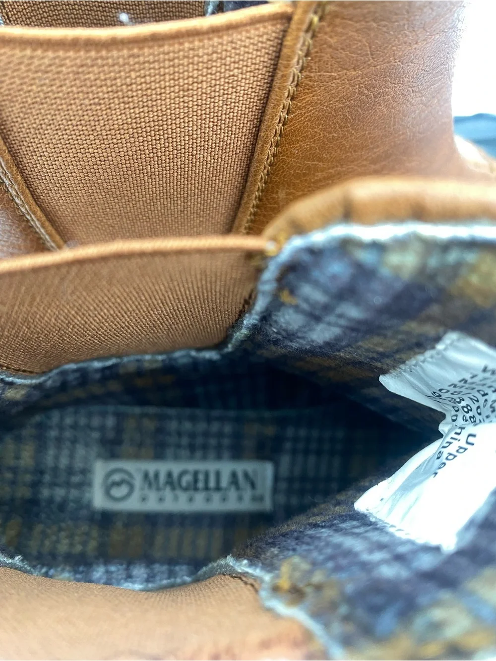 Magellan Outdoors Brown and Black Waterproof Chelsea Duck Boots